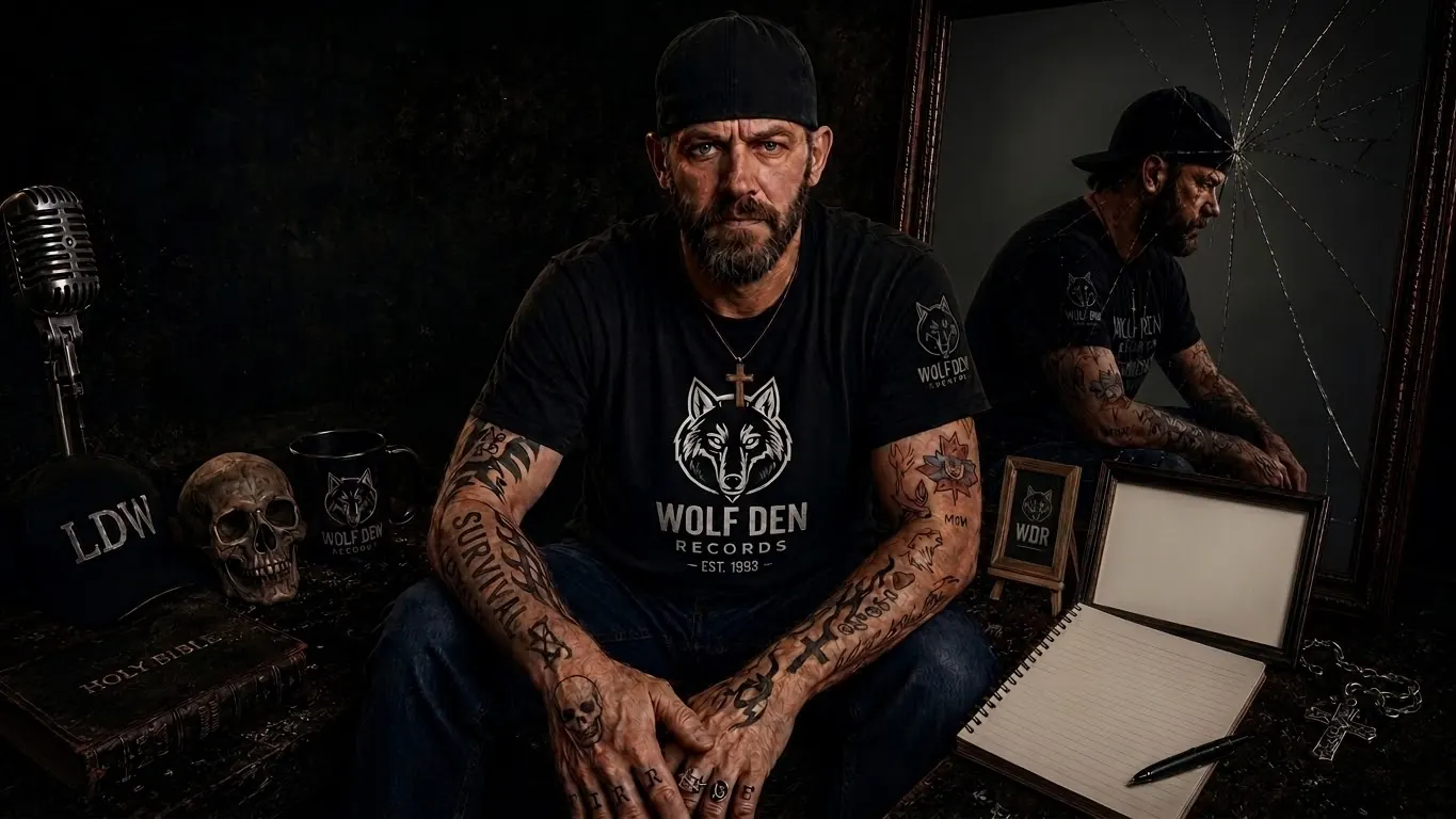 LordDawgWolf in the recording den